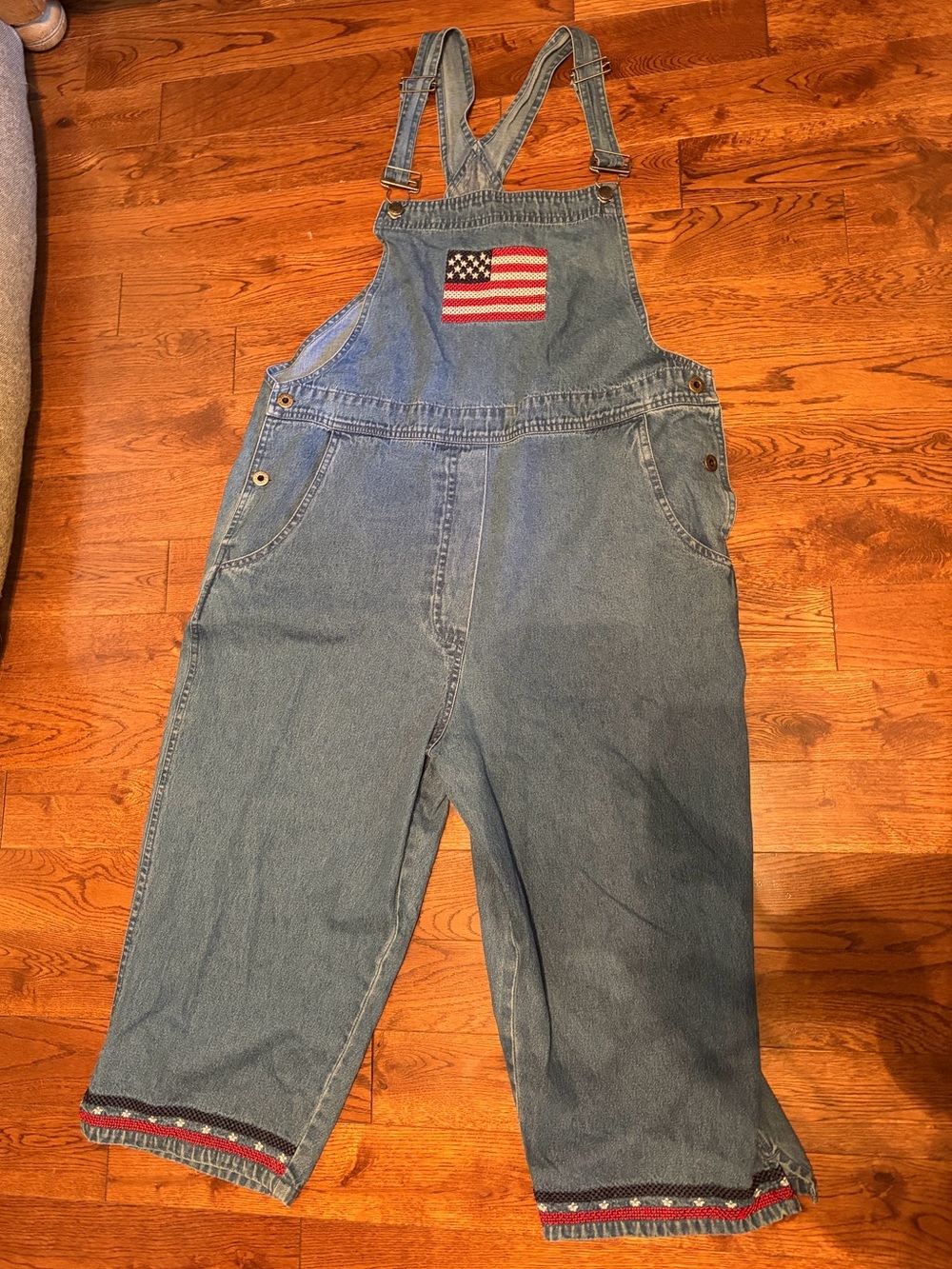 Vintage Agapo Denim Overalls Women Medium